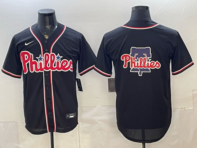 Men 2026 Philadelphia Phillies blank black Game Nike MLB Jersey 0621005